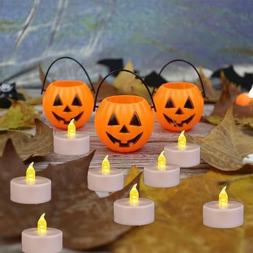 Nancia LED Tea Lights Battery Operated Flameless Candles 200Pack WarmYellow - Image 4