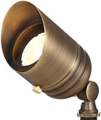 VOLT 12V Fat Boy Outdoor Spotlight (Bronze) & 5W 2700K MR16 LED Bulb - Image 6