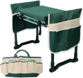 Garden Kneeler and Seat, Foldable Heavy Duty Garden Stool with Tool Pouches, Wide Kneeling Bench and Gardening Seat, 330 lbs Capacity, No Assembly Garden Bench for Women, Men and Seniors by Unknown