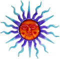 Large Metal Sun Wall Decor- 30" Large Outdoor Hanging Wall Art for Patio Farmhouse Garden Living Room Bedroom Decorations by VZVXCC