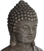 John Timberland Sitting Buddha 29 1/2" High Sandstone Outdoor Statue - Image 3