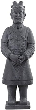 Nearly Natural 40 in Warrior Statue Detailed Oriental Garden House Decor by NearlyNatural