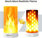 Hompavo 【Upgraded】 Flame Lights, 4-Mode Rechargeable for Home Decor - Image 4