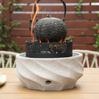 Outdoor Tabletop Fire Pit Small Fire Stove for Balcony 11.42" by Unknown