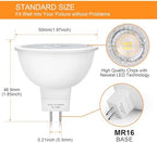 Mlambert 12 Pack MR16 LED Bulbs 5W GU5.3 12V Spotlights, 3000K Soft White - Image 4