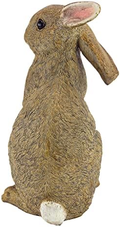 Design Toscano QM200681 Hopper the Bunny Standing Rabbit Indoor/Outdoor - Image 5
