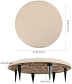 4Pcs Large Stepping Stones Outdoor Garden Walkway,Durable Pavers for Patio - Image 4