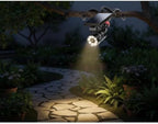 Solar Motion Sensor Camping Lights Aluminum - Image 4