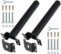 Solar Lighting Mounting Bracket Extension Pole Kit, 2 Pack Black by UNDADE