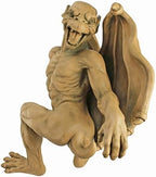 Design Toscano Gaston the Gothic Gargoyle Climber Wall Mount Hanging Statue, Medium, 13 Inches Tall, Cast Stone Resin, Gothic Stone - Image 3