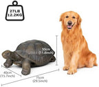 SKYFIRE Large Turtle Statues for Garden - 29.5' x 15.7' x 11.8' Fiber Reinforced Concrete Figurines, Garden Sculptures & Statues for Outdoors, Lawn, Yard, Indoor - Tortoise Outdoor Decor - Image 6
