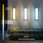 ASD LED Outdoor Sconce Lights, Bronze 3000K 4000K 5000K ETL - Image 5