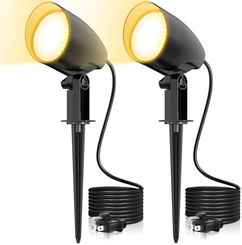 ZZXX 20W Outdoor Spotlight 120V Landscape Lighting, 1880LM 2700K Yard Light by ZZXX