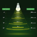 Briignite 12 Pack Grow Light Bulbs, Full Spectrum LED Grow Light - Image 4