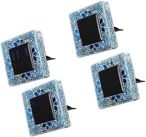 Decorative Solar Ground Lamp with LED Disk Garden Light for Outdoor Pathway Lighting LED Disk Pathway Lamp - Image 3