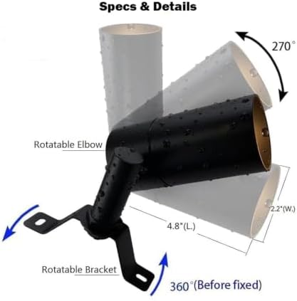 Arrownine Landscape Lighting Tree Down Lights Wall Tree Mount Lights - Image 3