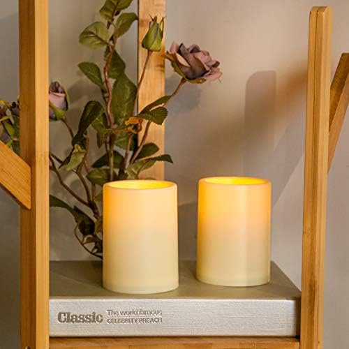 Flameless Realistic Led Candle With Remote Control, Battery Operated Flickering Candle With Timer For Indoor & Outdoor Decoration,3x4inches,6 Pack - Image 4