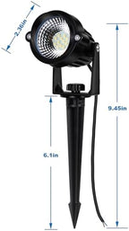 12W Landscape Lights Low Voltage LED Landscape Lighting Spotlight Waterproof Garden Pathway Christmas Decorative Lights Outdoor (Stepless CCT 10 Pack) - Image 6
