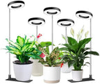 Aokrean Grow Lights for Indoor Plants,Full Spectrum Halo Plant Light 5 Pack by Aokrean
