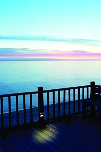 Maxsa 47334-SS Weatherproof Solar LED Lights for Decks and Steps (4-Pack), Stainless Steel - Image 2