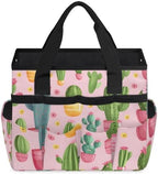Cactus Cacti Garden Tool Bag with Hard Bottom and 10 Pockets - Image 2