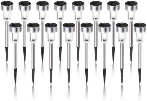 Dream Master Solar Lights Outdoor, 16 Pack, Cold White by DreamMasterMakeLifeMoreConvenient