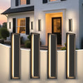 24 in Black Outdoor Wall Light,Exterior Light Porch Light, 4 Packs by ZSMAIKU
