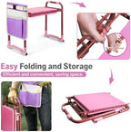 Garden Kneeler and Seat Heavy Duty, Foldable Gardening Stool Bench - Image 6