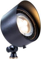 VOLT 12V Black Brass Flood Light & 9W 2700K PAR36 LED Bulb (900 Lumens) by VOLT