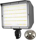 Dusk to Dawn Outdoor 100W LED Flood Light with Knuckle (Plate Included), 14000LM 1000W Equiv., 100-277V 5000K,ETL Commercial LED Floodlight Fixture, Outdoor Security Lighting for Landscape,Parking Lot by FocusonLEDLighting