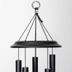 Shenandoah Melodies by Wind River – 26 inch Black Wind Chime for Patio, Backyard, Garden, and Outdoor décor (Aluminum Chime) Made in the USA - Image 2
