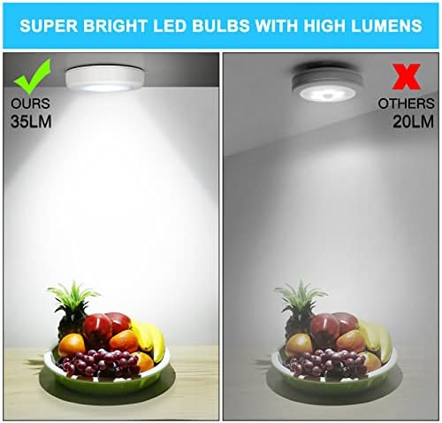 Mlambert Bundle－－2 Items： 4 Pack Motion Sensor LED Night Light Bundle with Mason Jar Solar Lights -30 LED, 6 Pack Hanging Solar Lanterns - Image 5