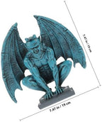 Gothic Resin Gargoyle Statue Garden Decor Figurine for Xmas Halloween - Image 2