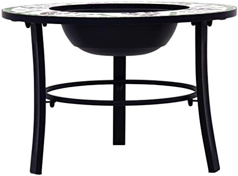 Mosaic Fire Pit Green 26.8 in Ceramic - Image 3
