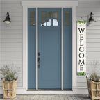 Unwelcome Porch Sign Go Away For Front Door Wooden Vertical Standing Hanging Decorations Spring Summer Farmhouse Outdoor Yard Housewarming Present 8x48inch - Image 5