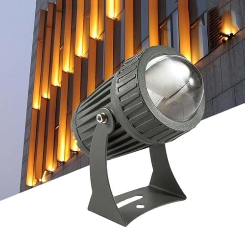Landscape Lights - 110V-230V LED Beam Spotlight, IP66 Outdoor Waterproof Adjustable Angle Long Distance Projection Light for Hotel Villa Courtyard Facade Wall Wash Lighting(Blue,20W) - Image 7