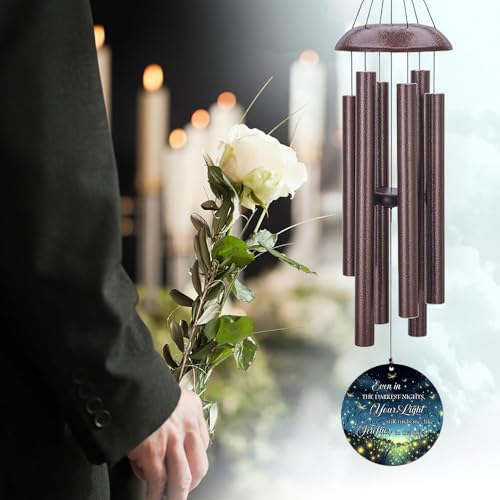 Personalized Listen to the Wind Memorial Wind Chimes - Image 5