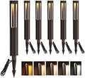[6 Pack] CLOUDY BAY Low Voltage Path Lights,12-24V 3W LED Landscape Pathway Lights,1800K/2700K/3000K/4000K/5000K Outdoor Landscape Lighting for Driveway,Aluminum by CLOUDYBAY