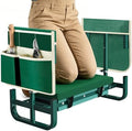 AUROPEAK Garden Kneeler and Seat, 7-Level Adjustable Stool with Handles by AUROPEAK