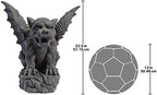 Design Toscano Florentine Gargoyle Outdoor-Statues, Giant, Gray - Image 6