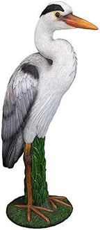 Design Toscano Gray Heron Coastal Bird Statue - Image 2