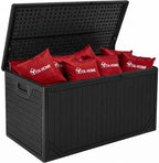 YITAHOME 300 Gallon Extra Large Double-Wall Outdoor Storage Box, Waterproof by YITAHOME
