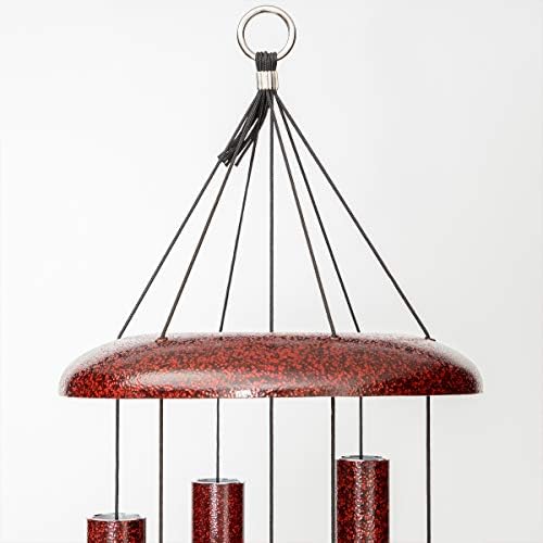 Corinthian Bells by Wind River - 44 inch Ruby Splash Wind Chime for Patio, Backyard, Garden, and Outdoor Decor (Aluminum Chime) Made in the USA - Image 5