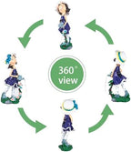 18.11Inch Resin Fairy Girl Statue Waterproof Outdoor Garden Patio Lawn Decor Figurine - Image 5