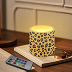 Tiger Flameless Candles Flickering Battery Operated 4 Pack Realistic LED Candles with Timer 12-Key Remote Control Decorative Lighting for Gardens Backyards Balconies 3" Dia - Image 3