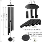 Large Memorial Wind Chimes, 67'' Deep Tone 6 Heavy Tubes Soothing Tones Windchimes for Outside Garden Patio Hanging Decor, Sympathy Gifts, Memorial Wind Chime Best Gift for Mom Women Grandma Neighbors - Image 6