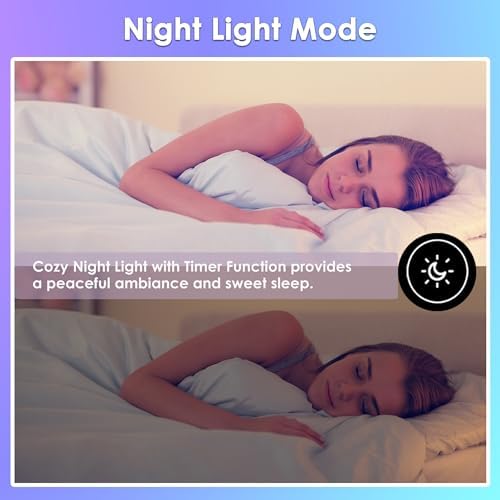 FTL BR30 LED Color Changing Light Bulbs with Remote Control, 10W Dimmable Led Flood Light 65W Equivalent, 2700K-6000K, 30 Colors RGB Colored Light Bulbs, Timer, for Recessed Can Lighting, 6-Pack - Image 6
