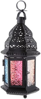 Moroccan Vintage Hanging Garden Tea Candle Holder for Wedding Parties - Handmade Metal Lantern Lamp Decor - Image 2