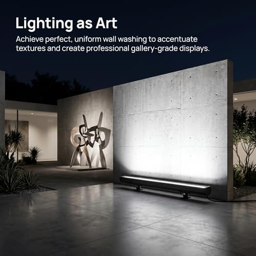 72W Wall Washer Light 40'' 6000K 120V IP67 Waterproof Plug-in - Image 2