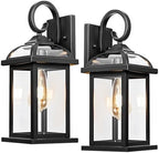 Black Outdoor Lights Wall Mount House Anti-Rust Aluminum by DiscoverBeautyofLighting